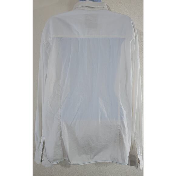 Max Fashion Casuals Limited Edition Range White Collard Men's Shirt XXL Soft - Picture 3 of 5